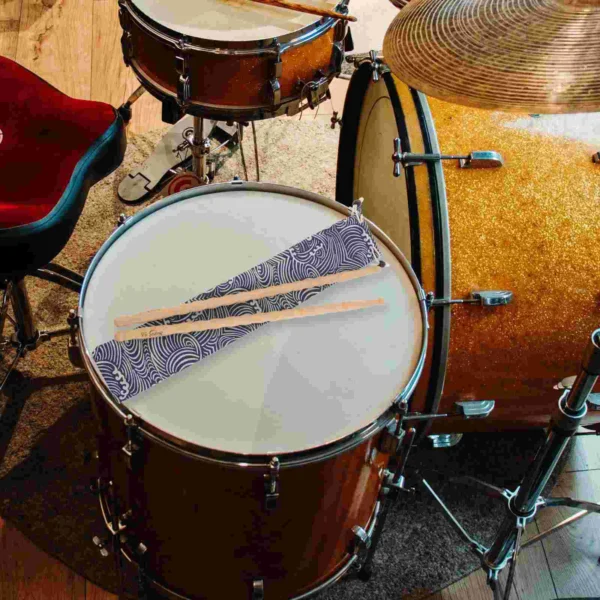 Japanese Style Drum Stick Bag Drumstick Carrying Pouch Storage Barrel Holder Simple Backpack Universal Drumstick Organizer - Image 5