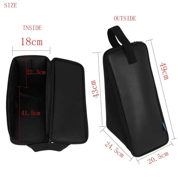 Bass Drum Pedal Bags Oxford Thicken Cotton Cloth Waterproof Handbags Larger Capacity Leather Backbags Percussion Instrument Part - Image 4