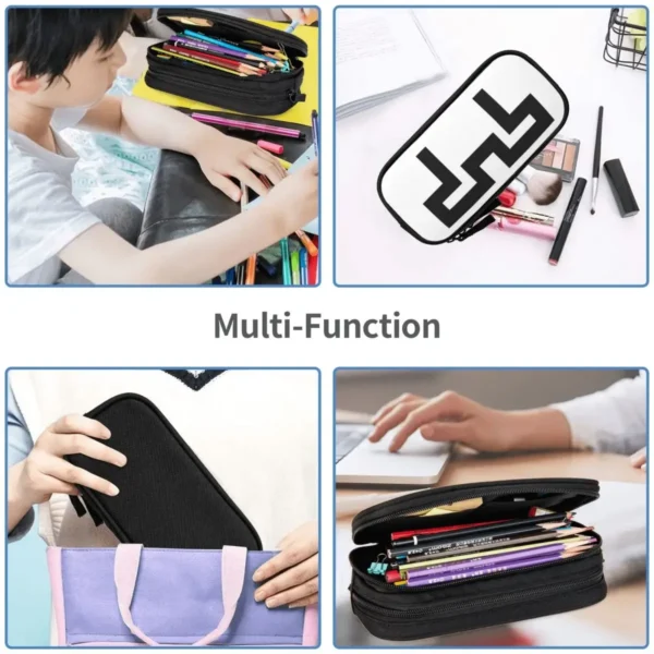 DnB Allstars - Drum And Bass Rave Pencil Cases Large Storage Pen Bags Pen Box Pencil Pouch For Boy Girl Stationery School Office - Image 6