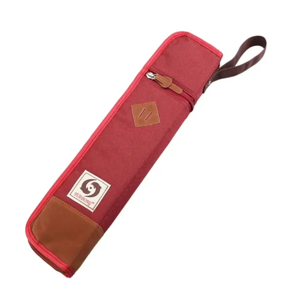 Waterproof Cotton Padded Drumstick Bag - Soft Carrying Case ercussion Instruments for Sticks Mallets - Image 5