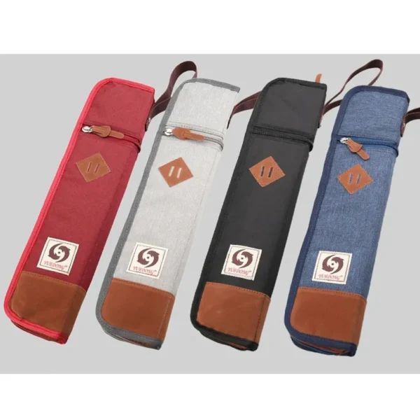 Waterproof Cotton Padded Drumstick Bag - Soft Carrying Case ercussion Instruments for Sticks Mallets - Image 6