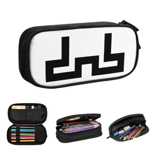 DnB Allstars - Drum And Bass Rave Pencil Cases Large Storage Pen Bags Pen Box Pencil Pouch For Boy Girl Stationery School Office