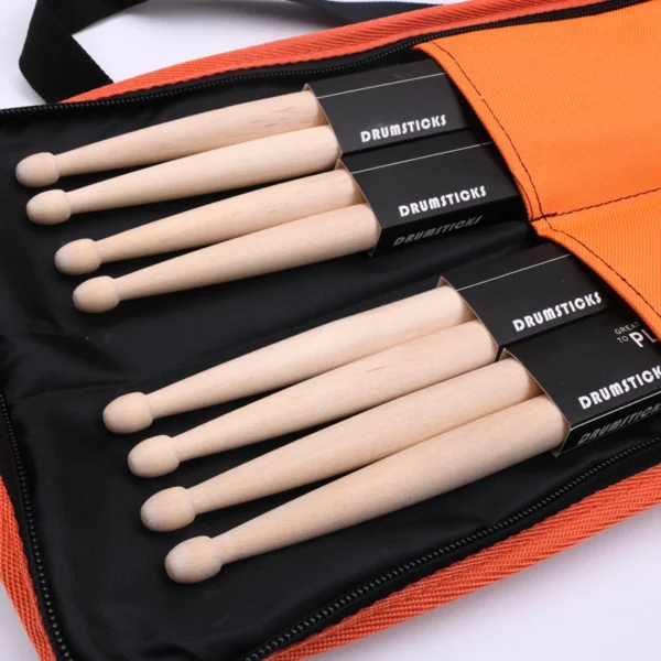 1pc Drum Stick Bag Shoulder Thickened Portable Drum Stick Bag 600D Oxford Waterproof Drum Stick Bag Customized Logo for Students - Image 2